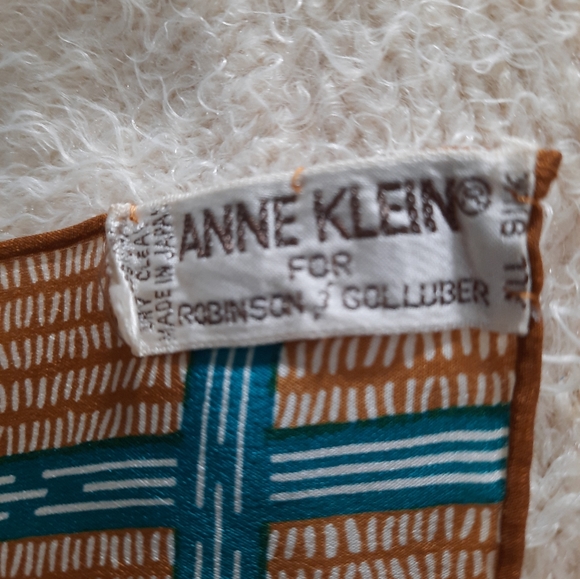 Vintage Silk Scarf by Anne Klein - Picture 5 of 5